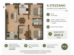 Stezzano quadrilocale subito disponibile