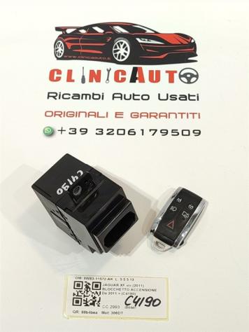 BLOCCHETTO ACCENSIONE JAGUAR XF Serie 6W83-11572-AK 306DT (1115) - Foto 2