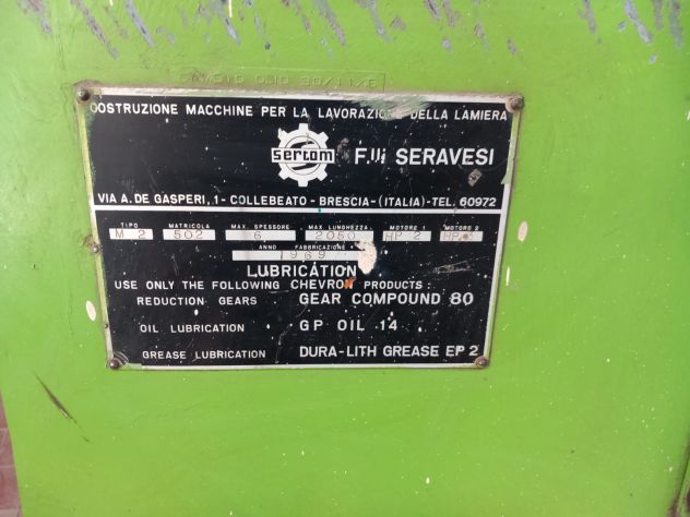 Vendiamo macchine per lavorazioni lamiera - Foto 6
