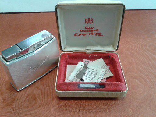 ACCENDINO DA TAVOLO A GAS CONSUL CROWN DESIGN SIGVAR BERNADOTTE - Foto 4