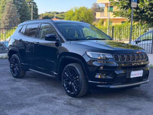JEEP Compass 1.5 TURBO T4 130 CV MHEV S TOT.BLACK +R.CAM+PELLE! rif. 22814401 - Foto 3