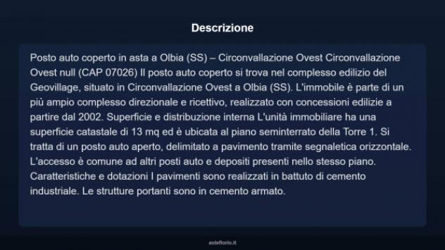 Immobile in asta di 13 m² in vendita a Olbia - Foto 4
