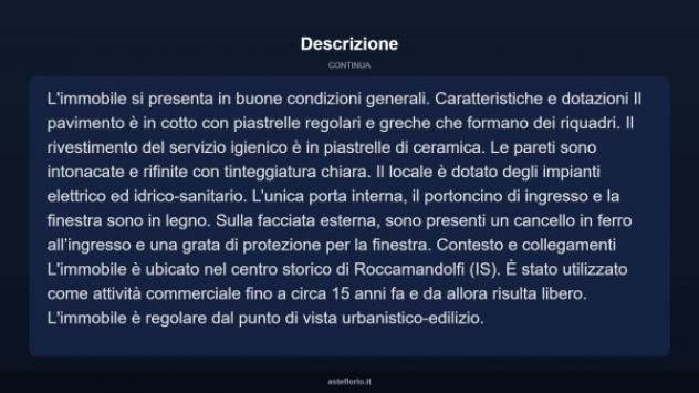 Immobile in asta di 60 m² in vendita a Roccamandolfi - Foto 5