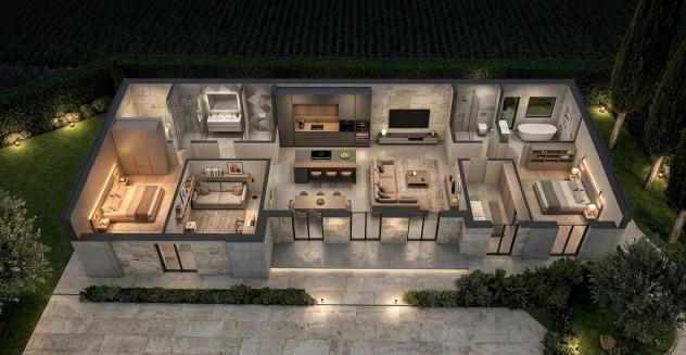 Villa in vendita a Colle di Val d'Elsa 130 mq Rif: 1424739 - Foto 2