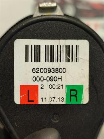 CINTURA DI SICUREZZA POSTERIORE DX AUDI A3 Sportback (8V4) 8V3857805 620093800 CLH (1216) - Foto 3
