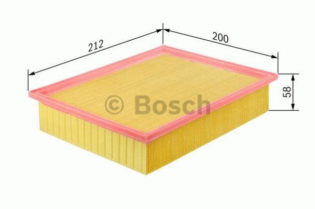 Filtro Aria Bosch F026400097 Per Auto Opel