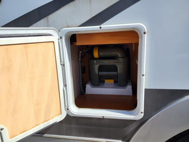 CAMPER HOBBY VAN FORD SEMINTEGRALE GARAGE MATRIMONIALE CLIMATIZZATORE GENERALI - Foto 8
