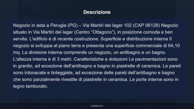 Immobile in asta di 64 m² in vendita a Perugia - Foto 8