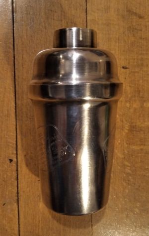 Shaker Broggi MI anni '50 ottone placcato argento - Foto 2