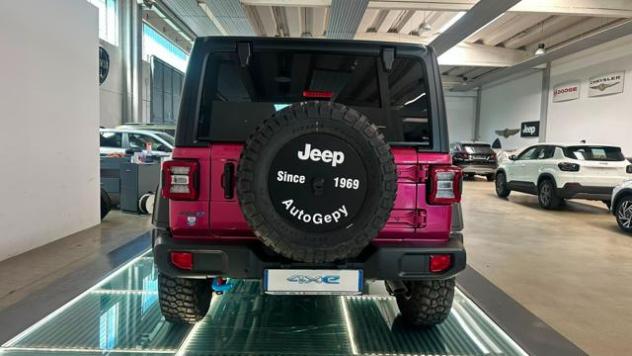 JEEP Wrangler Unlimited 2.0 PHEV ATX 4xe Rubicon"TUSCADERO" rif. 23962259 - Foto 5