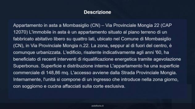 Immobile in asta di 148 m² con più di 5 locali in vendita a Mombasiglio - Foto 14
