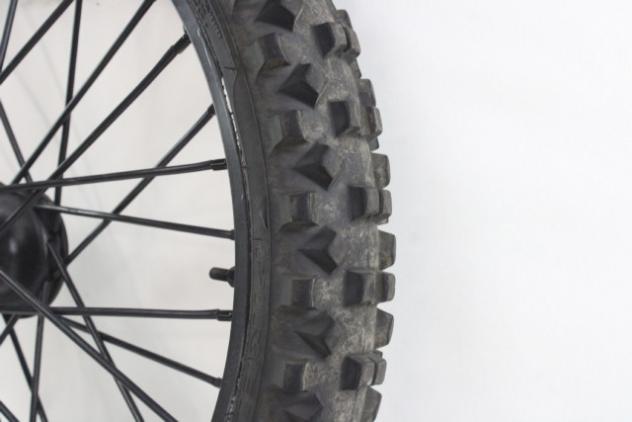 HONDA CRF 250 X 44650KSC000 CERCHIO A RAGGI ANTERIORE 21X1.60 2004 FRONT WHEEL PNEUMATICO OK - Foto 3