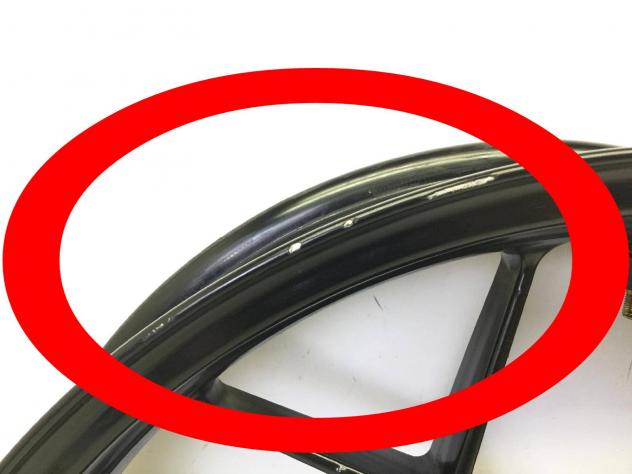 HONDA CBR RR ABS KM0 600 CERCHIO RUOTA ANTERIORE 17 X 3.50 2024 2026 PC69A4RK - Foto 3