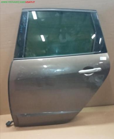 PORTA POST.S. MARRONE MET CON ALZ  Carrozzeria  Lamierati esterni  Porte  Porta post. sx. RENAULT - SCENIC - 01-05-2009 - 01-10-2016, RENAULT - SCENI