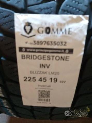 2 gomme 225 45 19 bridgestone inv a5050
