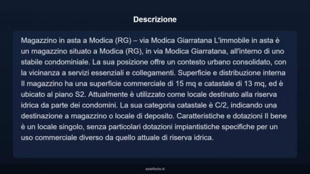 Immobile in asta di 15 m² in vendita a Modica - Foto 3