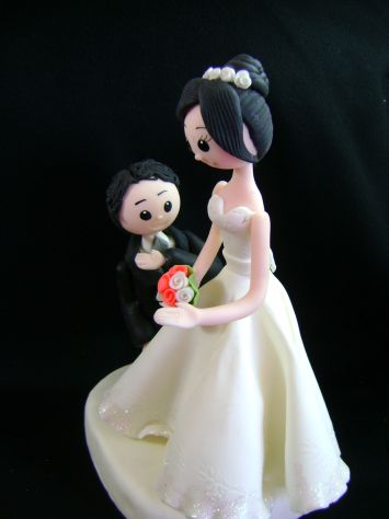 Sposi Per Torta Nuziale - Foto 2