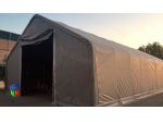 Tendone Agritunnel Industriale 10 x 20 x 5,5 mt linea Titanio 2025