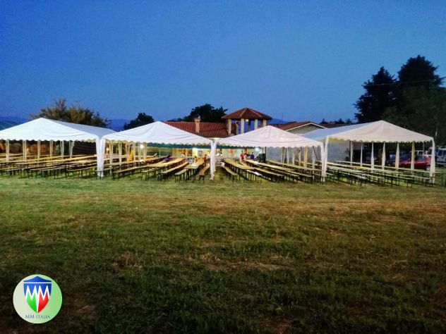 Tendone 6 x 12 x 2,2/3,3 Professionale La Due20 - Foto 2