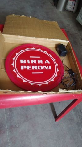 INSEGNA LUMINOSA BIRRA PERONI