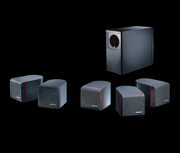 Sistema Bose acoustimass 6 serie II completo di cavi e manuale