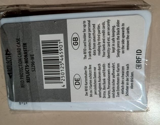 Porta Carte Schermato Rfid - Foto 2