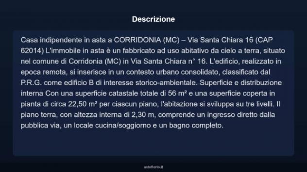 Immobile in asta di 67 m² in vendita a Corridonia - Foto 3