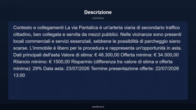 Immobile in asta di 59 m² in vendita a Palermo - Foto 17