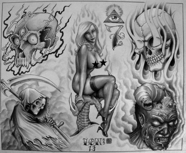 160.000 disegni tattoos + 35 ebook  su DVD