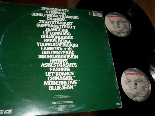 DAVID BOWIE - ChangesBowie - 2 x LP / 33 giri 1990 Gatefold Italy EMI - Foto 2