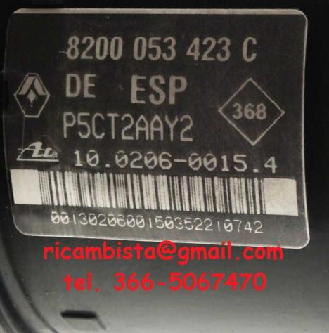 Renault Laguna gruppo ABS pompa centralina P5CT2AAY2 10.0960-1411.3 - Foto 2