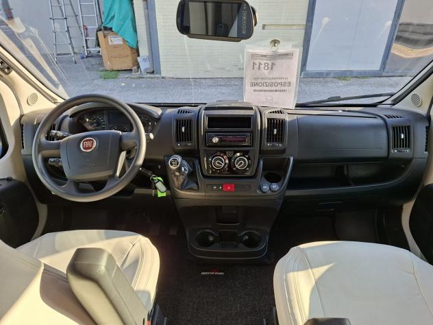 CAMPER ROLLER TEAM DUCATO SEMINTEGRALE 6 POSTI SEMIDINETTE BASCULANTE CLIMATIZZATORE LETTI GEMELLI FOTOVOLTAICO CAMPEGGIO USATI GENERALI 1811 - Foto 10
