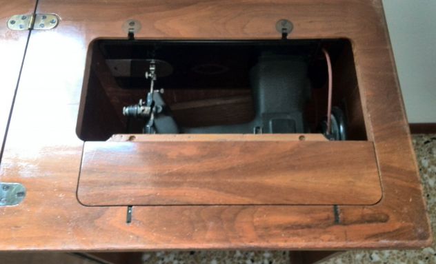 Macchina da cucire vintage Originale Singer - Foto 5