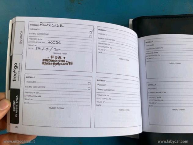 JEEP Renegade 1.6 Mjt 120CV Limited FULL LED,TETTO APRIBILE - Foto 8