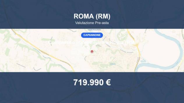 Immobile in asta di 1415 m² in vendita a Roma
