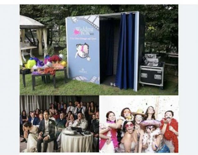 wedding box  Videobox cabina auguri
