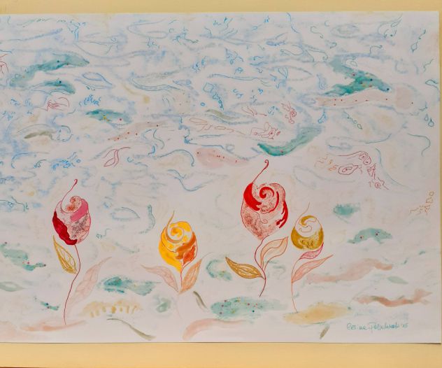 Quadro titolo "Floreale " - Foto 2