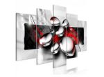 Quadro Pietre - Rosso - 100x50 E 200x100 ARREDALACASA