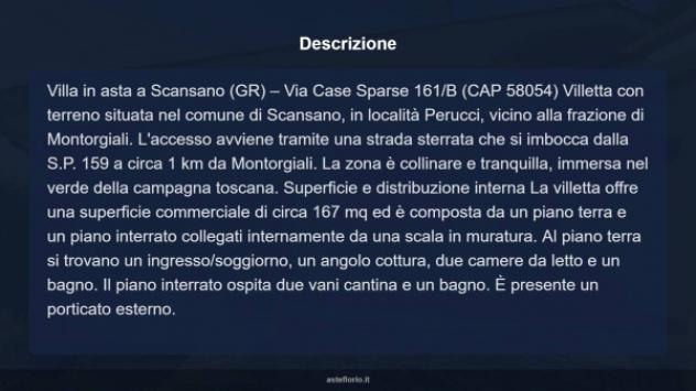 Immobile in asta di 128 m² con più di 5 locali in vendita a Scansano - Foto 17