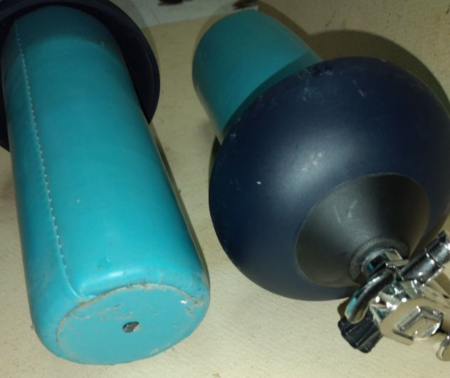 GADGET PUBBLICITARIO DI OROLOGIO SUBACQUEO - 2 BOMBOLE DA SUB - 15 CM - Foto 9
