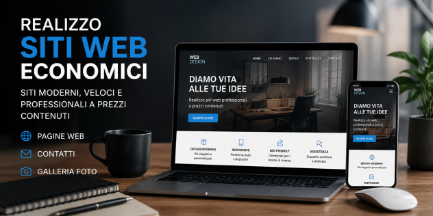 Costruisco siti web per il tuo negozio
