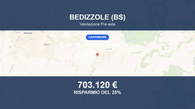 Immobile in asta di 1000 m² in vendita a Bedizzole