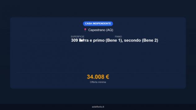 Immobile in asta di 309 m² in vendita a Capestrano - Foto 15