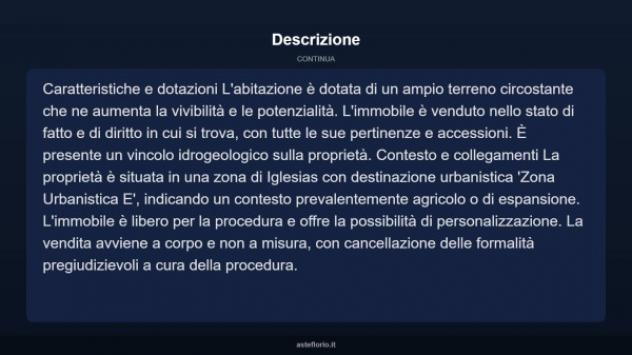 Immobile in asta di 150 m² con più di 5 locali in vendita a Iglesias - Foto 5