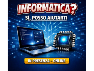 Ripetizioni di Informatica – Scuole, Università e Programmazione – €15/ora