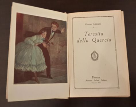 Teresita della Quercia, Bruno Sperani, Adriano Salani, Editore 1^ Ed. 1923. - Foto 3