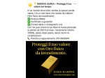 Promotore Oro Fisico da Investimento