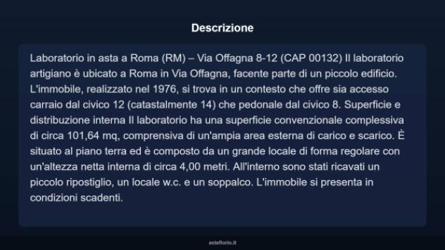 Immobile in asta di 101 m² in vendita a Roma - Foto 3