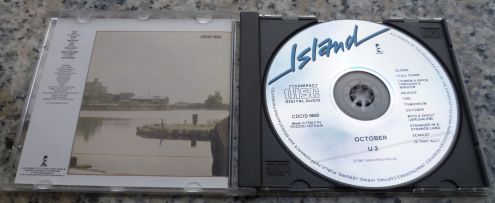 U2 - October CD Originale