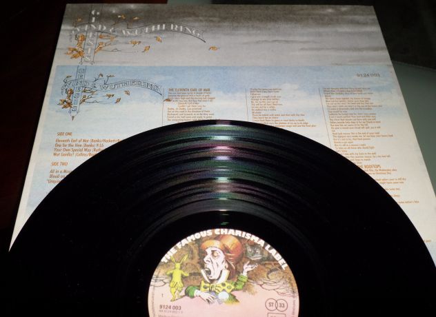 GENESIS - Wind & Wuthering - LP / 33 giri 1976 + Inner Sleeve Charisma